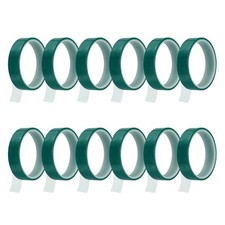 12 Rolls Heat Tape, 20mm x 16m 52FT High-Temperature Resistant Tape, Green