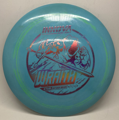 8/10 Innova Star Wraith 11-speed Disc Golf Distance Driver (169g) Light Blue