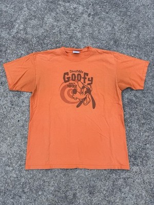 Vintage Disney Goofy Face Big Smile Graphic T Shirt Sz Cut Tag/Fits L-XL