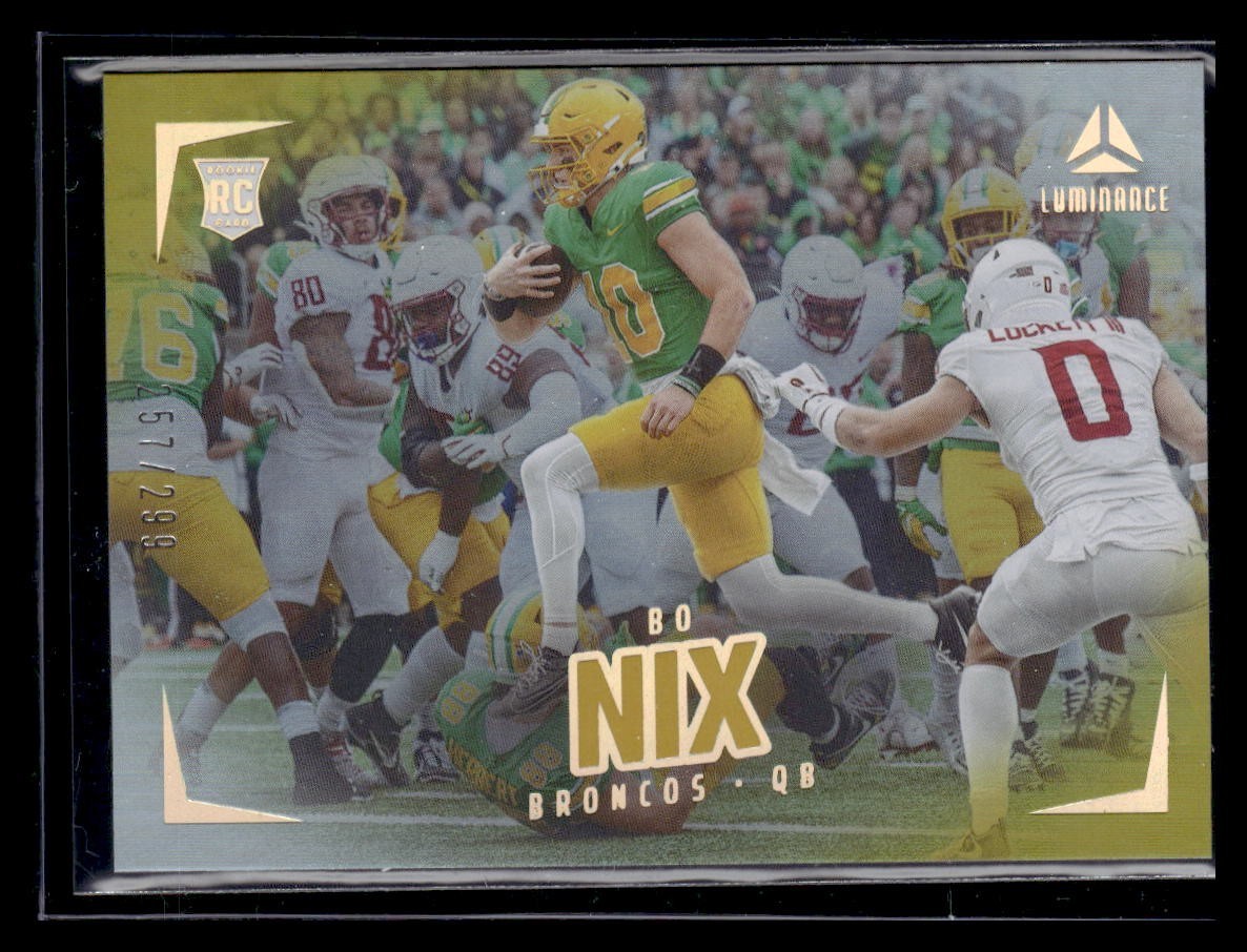 2024 Luminance Gold #178 Bo Nix /299