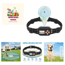 Advanced GPS Wireless Dog Fence System with Waterproof Collar for Large Dogs