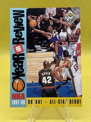 Upper Deck UD Choice 1997-98 Kobe Bryant All-Star Debut Year in Review #186