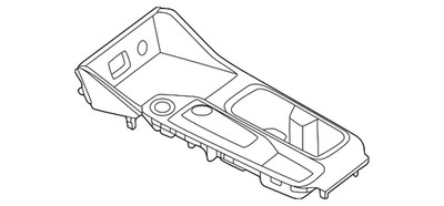 Genuine Nissan Console Panel 96941-6LY2D