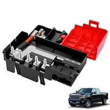 Battery Distribution Fuse Block - Compatible with 2014-2016 Chevy Black