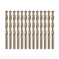 "13Stk 17/64\" Spiralbohrer,M35 Kobalt-Schnellarbeitsstahl-Bohrer FüR Metall"