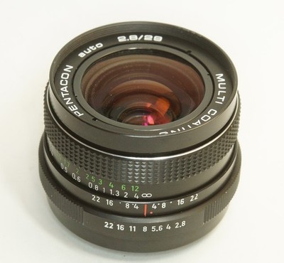 Made in Germany PENTACON auto 2.8/29 MULTI COATING M42 175NA-433 Middle to late