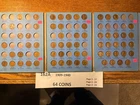64 Coin 1909  - 1940 Lincoln Wheat Cent Album 09 12 13D 15 15D 16D 26D 31 #162A