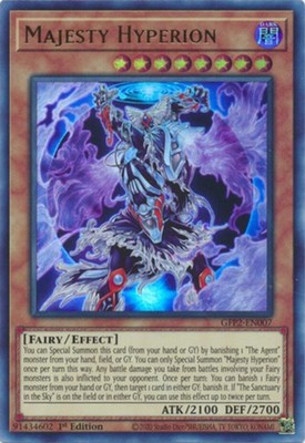 Majesty Hyperion - GFP2-EN007 - Ultra Rare - 1st Edition - Near Mint