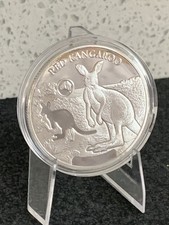 Australia Coin depicting a kangaroo Kopia Silver Plated