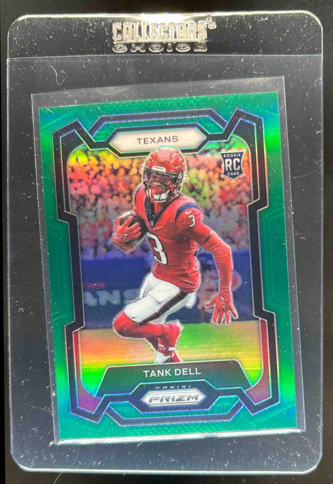 2023 Prizm Tank Dell RC Green Rookie #341 Texans