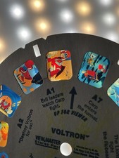 1984 Voltron Vintage Viewmaster View Master reels slides lot x 3