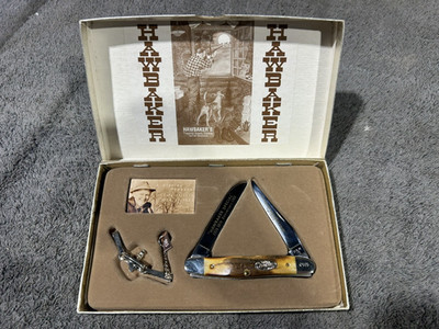 Case XX 1988 Hawbaker Special Improved Muskrat Stag Handle Pocket