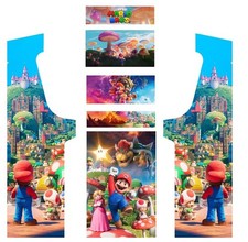 Stickers Super Mario Bros Movie pour Borne d'Arcade MAME - Revivez les Aventures