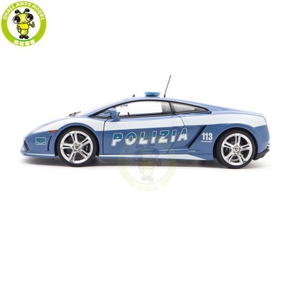 1/18 Lamborghini Gallardo LP560-4 Police Car Autoart 74599 Diecast
