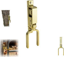 Gate Locks for Outdoor Fence - Instant Locking Gate Latch Rust-Resistant Steel O
