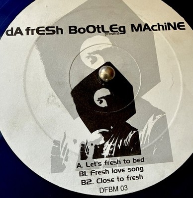 Da Fresh Fresh To Bed DFBM 03 Blue 12  France 2005 EX Cure Remixes Promo Only
