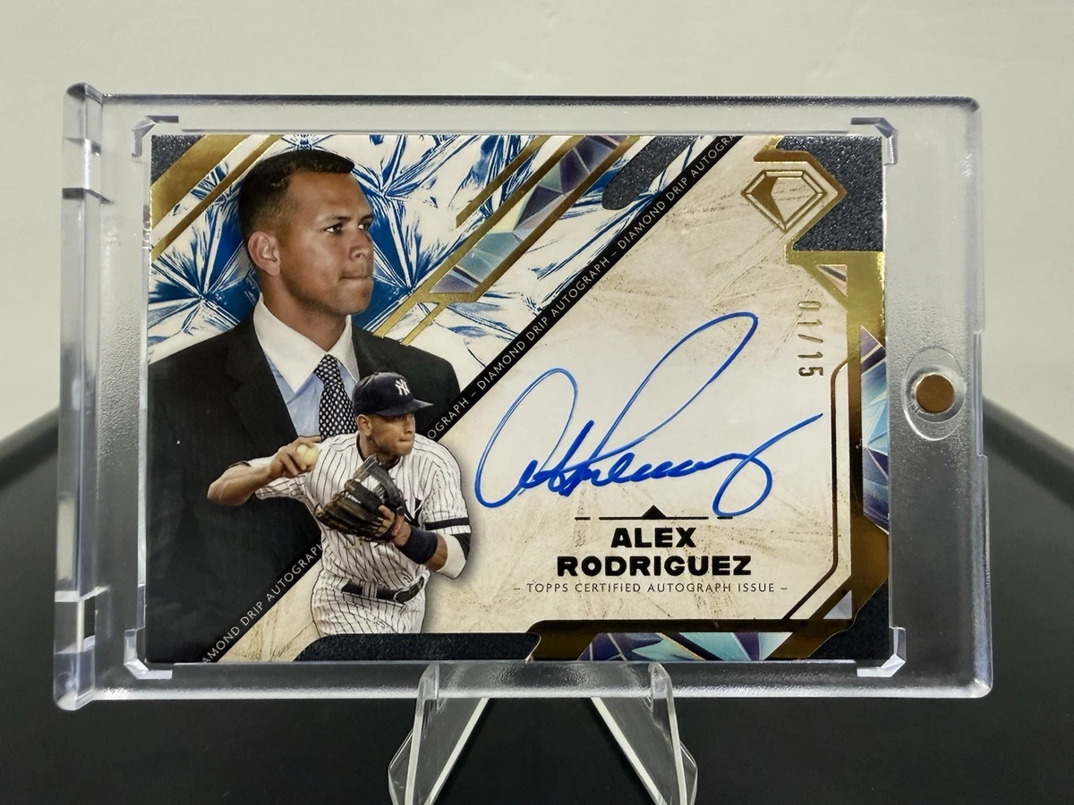 Topps Alex Rodriguez Serial Numbered Baseball Sports Trading Cards 