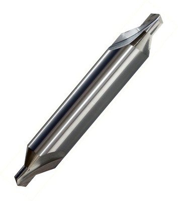 #1 60 Degree Carbide Center Drill (.047'' Point, .125''Body) Double End USA