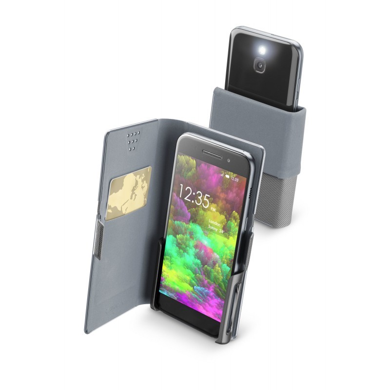 Cellularline Slide & Click - L: (Misure max telefono: 90mm * 170mm) Custodia a l