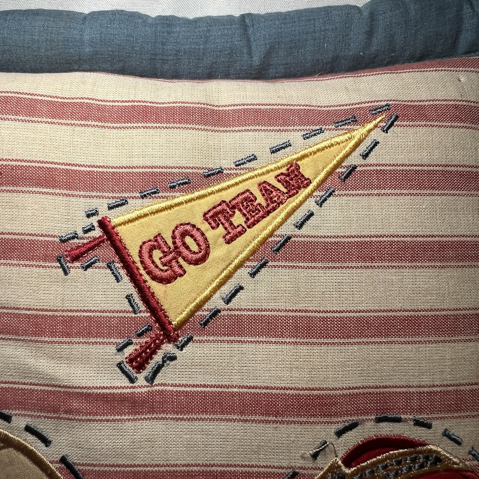 Vintage Soft Wall Hanging Football Themed