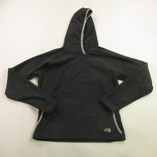 North Face Sweater Womens Small Long Sleeve Hooded Pullover Outdoor Pockets