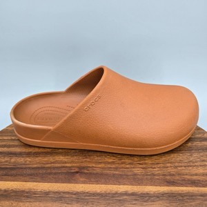 Crocs Dylan Clogs Mens 11 Cognac Brown Slip On Mule Comfort Shoes Casual Unisex Amazon.com | Crocs Unisex-Adult Dylan Clogs, Cognac, 4 Women  main image 4