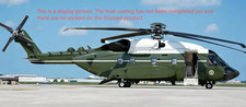 3D Printed 1/400 American S-92 helicopter Fin...
