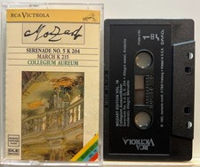 Mozart Edition Vol. 18 Serenade No. 5 K 204 March K 215 Audio Cassette Tape VG