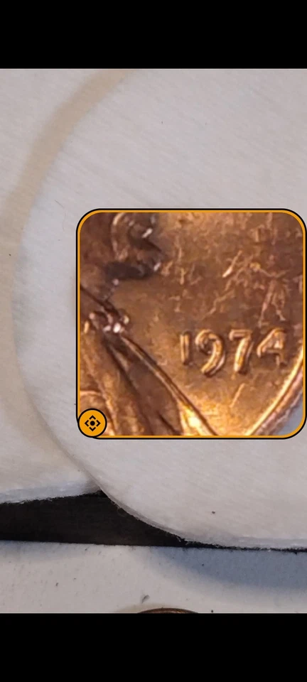 1974 P Lincoln Memorial Cent Doubled Die Obverse, see Picks Very Visible!!!Rare - Image 2 of 4
