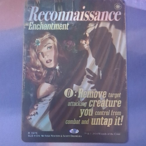 FOIL Reconnaissance Secret Lair MTG Magic the Gathering Cards See Photos - Picture 2 of 2