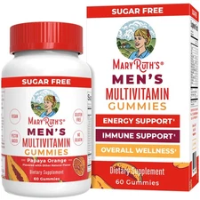 MaryRuth Organics Men's Multivitamin Gummies | Vegan, Immune Support, Sugar-Free