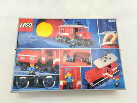 LEGO 4551 Crocodile Locomotive MIB New Sealed Bags 9V Train 4558 Railway 9V