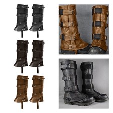 Pirate Boot Tops Shoes Covers Fashion Comfortable for Men Reusable Leg Covers