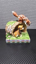 Jim Shore Disney Traditions Fox and the Hound on Log Figurine 6008077