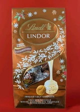 Lindt Lindor SNICKERDOODLE Milk Christmas Chocolate Truffle 5.1oz