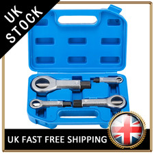 4 Piece Nut Splitter Tools Set Remove Broken Corroded Damaged Nut 9 to 27mm UK