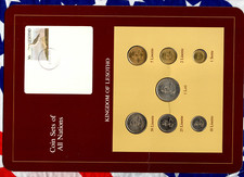 Coin Sets of All Nations Lesotho 1979-1985 UNC  25, 2, 1 Lisente 1985