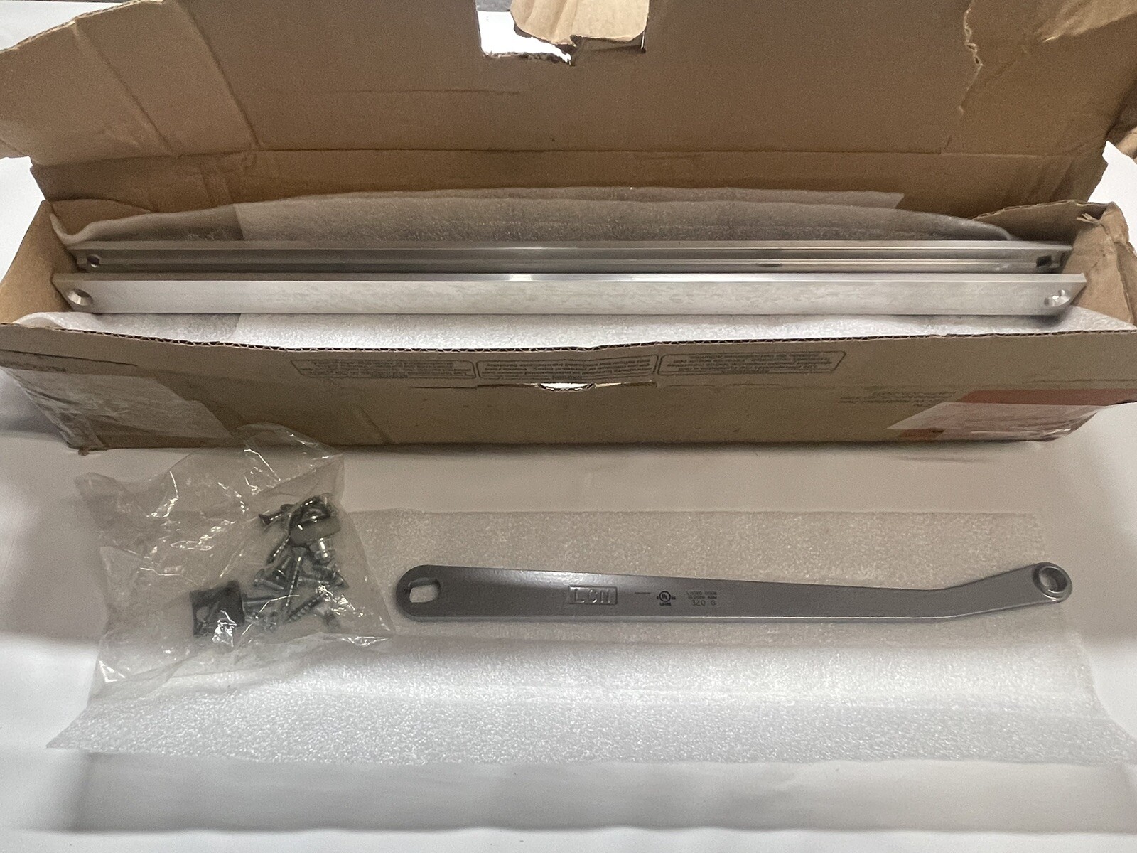 LCN 2030 RH Concealed Door Closer 2034 ALUMINUM NEW IN OPEN BOX eBay