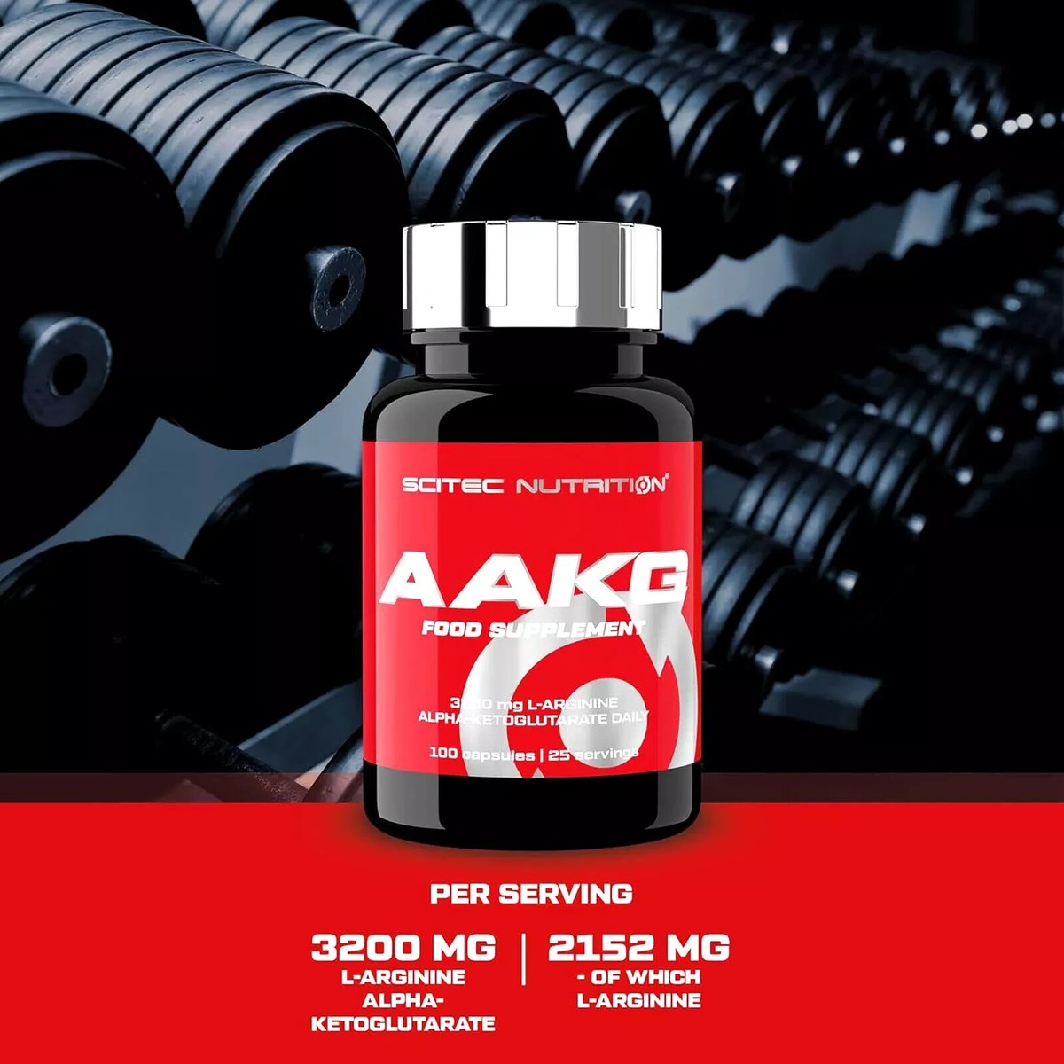 ERIC FAVRE AAKG 2500 L-Arginine Alpha-Ketoglutarate 120 Capsules - View #9