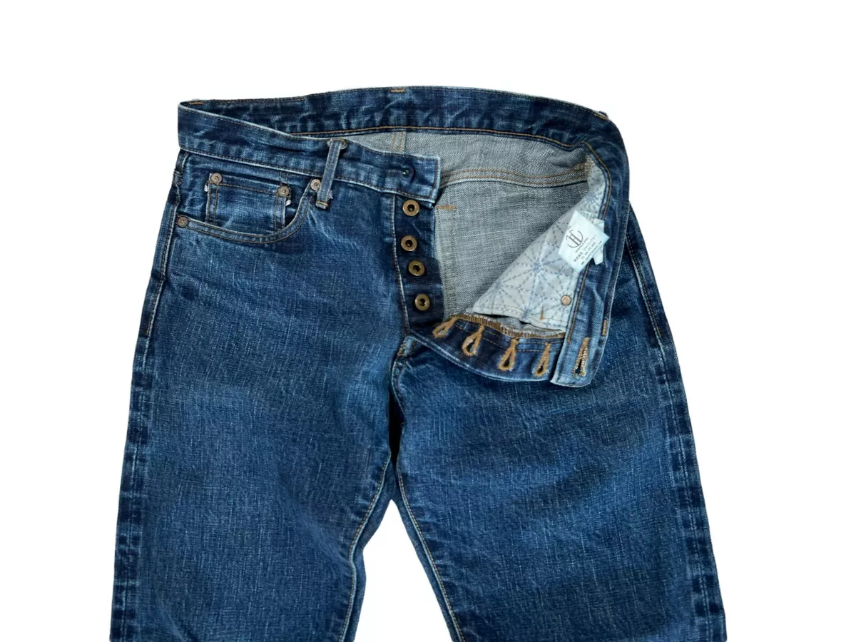 Japan Blue JB 0601 High Taper Mens Jeans Denim Japanese Selvedge size 29 Pure