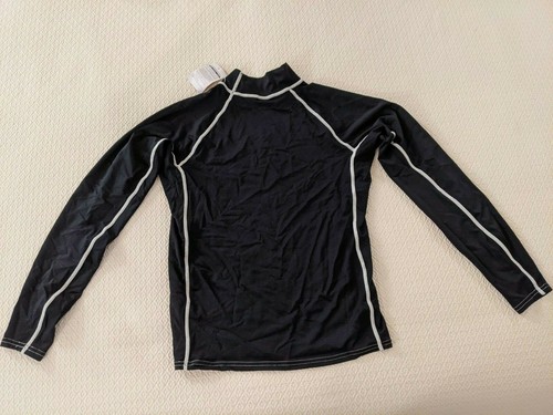 Tilos Anti-UV Black Long Sleeve Rash Guard - Women's Size Large - Water Sports - Picture 2 of 7