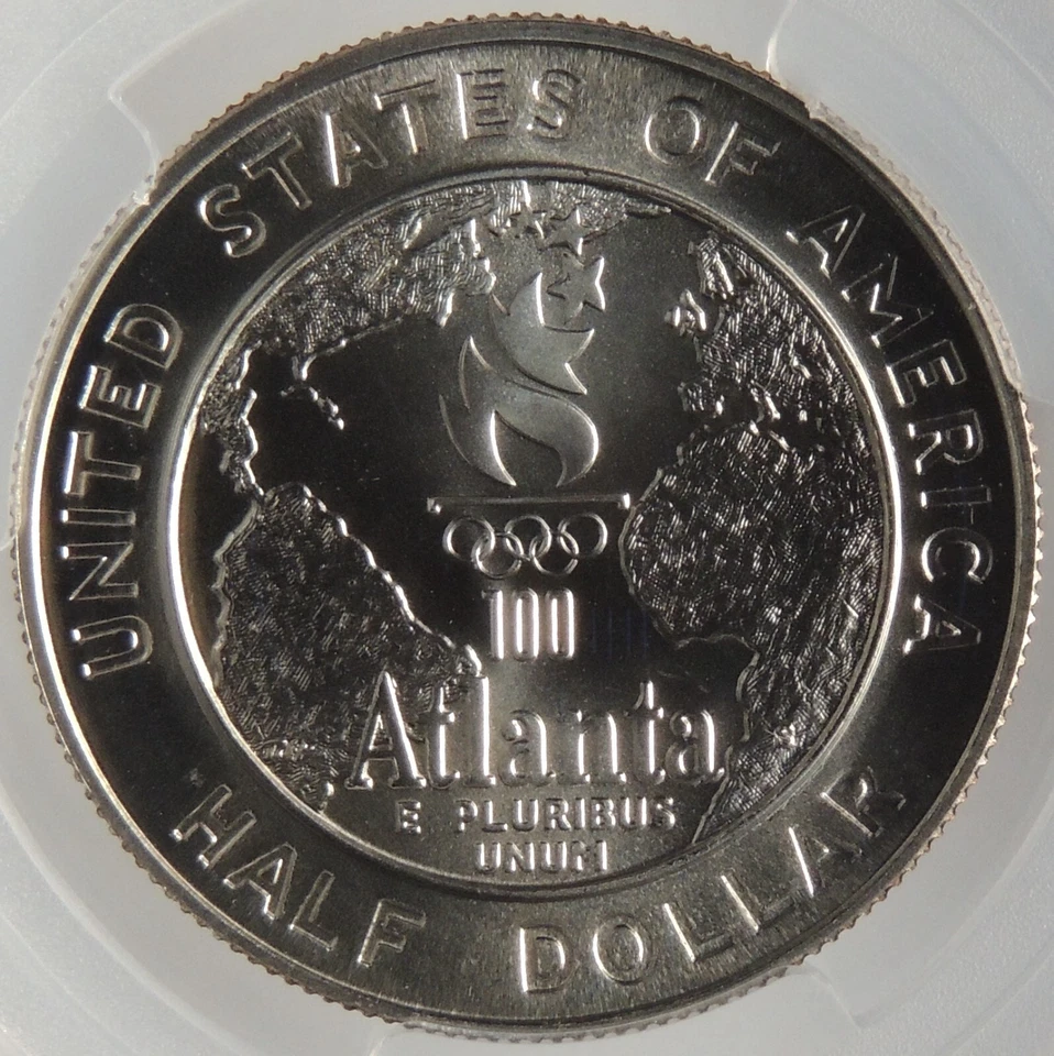 1995-S 50C BASEBALL COMMEMORATIVE HALF DOLLAR PCGS MS70 #44610794 TOP POP! - Image 4 of 4