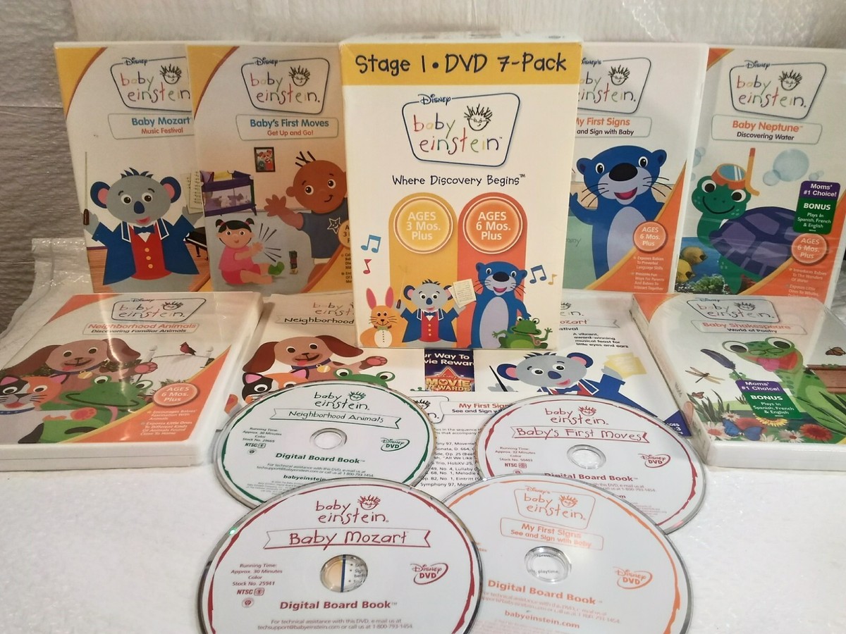 アニメ Walt disney   baby einstein DVD6pack DISNEY BABY EINSTEIN 6 PACK WERE DISCOVERY BEGINS DVD