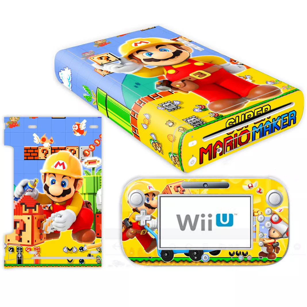 for wii u Factory Price full body games decal skin for wii u