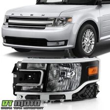 2013-2019 Ford Flex Halogen Factory Style Headlight Headlamp Left Driver Side