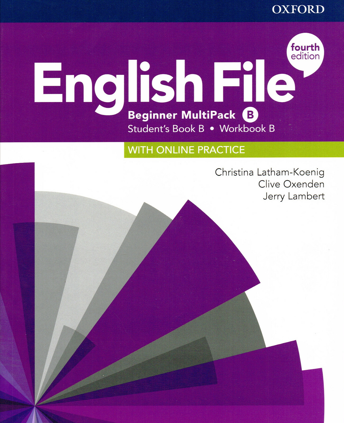 Oxford ENGLISH FILE 4tn Edition BEGINNER Multipack B (Units 7-12 of SB+WB) @ New