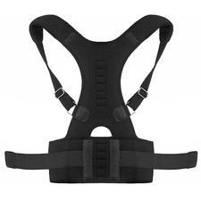 New Magnetic Posture Corrector Support Belt, Adjustable Lumbar  Upper Back