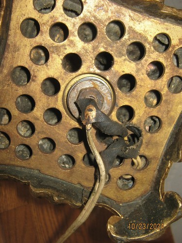 Antique Original Table Lamp Base has Angels - AS-IS Read - needs Rewired Vintage - Picture 16 of 18