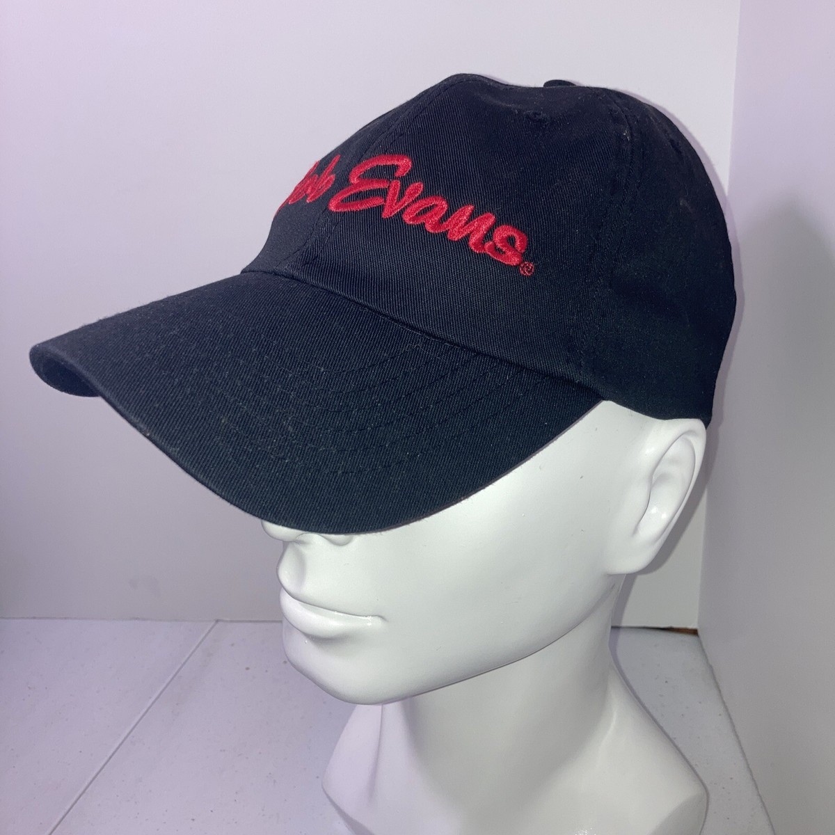 Black Bob Evans baseball cap View 3