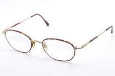 Vintage ANNE KLEIN II 6004 -50 19-130-K1049 Tortoise/Gold Eyeglass Frames ITALY